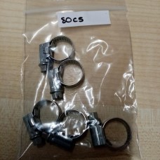 x Mikalor ASA L Worm Drive Hose Clamp Pipe Clip 8mm - 16mm x 9mm W1 Mild Zinc Plated 03016516 5 SC80C5